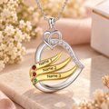 Personalized Family Birthstone Necklace